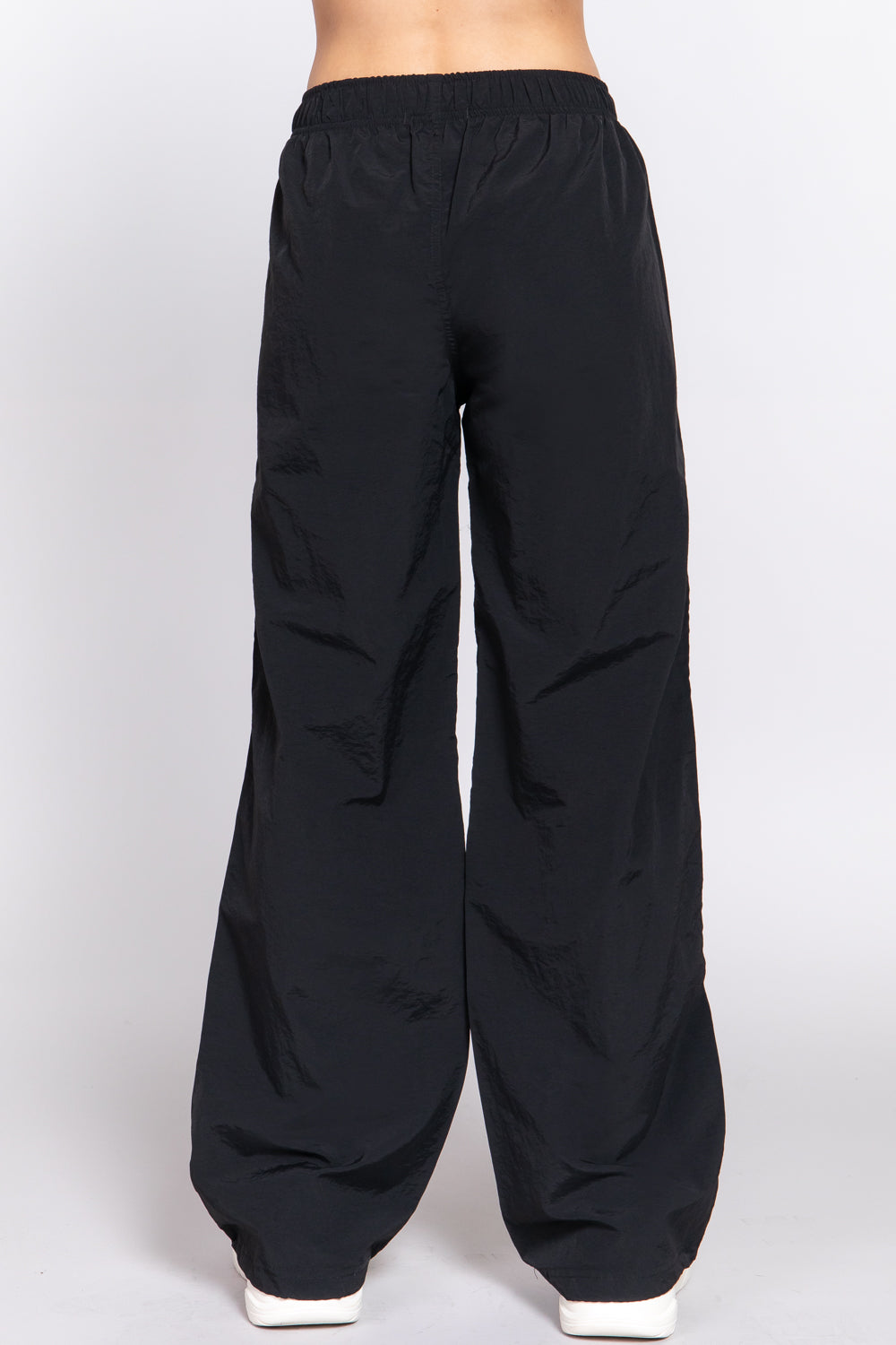 Waist Elastic Parachute Pants